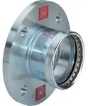 Viega Prestabo Flansch&uuml;bergang 629946 76,1 mm x DN 65, Stahl unlegiert, verzinkt,