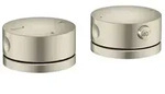 hansgrohe AXOR One 2-Loch Wannenrandarmatur 48470820 mit Thermostat, brushed...