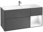 Villeroy und Boch Finion Waschtischunterschrank F070GFGK 119,6x59,1cm, Regal...