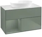 Villeroy und Boch Finion Waschtischunterschrank FA11GMGM 100cm, Abdeckplatte...