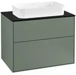 Villeroy und Boch Finion Waschtischunterschrank F22200GM 80x60,3cm, Abdeckplatte