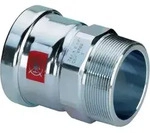 Viega Prestabo &Uuml;bergangsst&uuml;ck 629984 88,9 mm x R 3, Stahl unlegiert,...