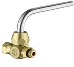 Schl&ouml;sser Probenahmeventil 0081320800001 Rohr Edelstahl mit Adapter 3/8",...
