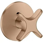 hansgrohe AXOR One Absperrventil 48771310 Unterputz, brushed red gold, mit...