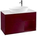 Villeroy und Boch Finion Waschtischunterschrank F901HBHB 100cm, Abdeckplatte...