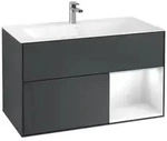 Villeroy und Boch Finion Waschtischunterschrank F040GFHG 99,6x59,1x49,8cm, Regal