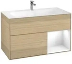Villeroy und Boch Finion Waschtischunterschrank F040GFPC 99,6x59,1x49,8cm, Regal