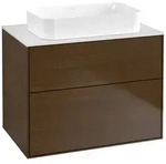 Villeroy und Boch Finion Waschtischunterschrank F63100GN 80x60,3x50,1mm, Glass...