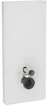 Geberit Monolith Sanit&auml;rmodul 131031TD5 Front wei&szlig;, Seitenverkleidung Aluminium