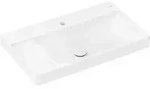 hansgrohe Aufsatzwaschtisch Xelu Q 800x480mm, mit Hahnloch, ohne &Uuml;berlauf,