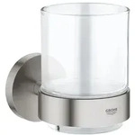 Grohe Start Glas mit Halter 41194DC0 Supersteel