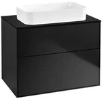 Villeroy und Boch Finion Waschtischunterschrank F63200PD 80x60,3x50,1mm, Glass...