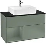 Villeroy und Boch Finion Waschtischunterschrank F112GMGM 100cm, Abdeckplatte...