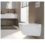 TECEone Dusch-WC 9700212 mit Duschfunktion, Set mit Deckel, Kaltwasser, wei&szlig;