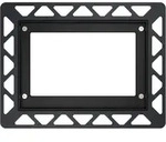TECE Einbaurahmen f&uuml;r WC 9240647 f&uuml;r fl&auml;chenb&uuml;ndige Montage, schwarz