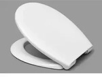 Haro WC-Sitz Como 521906 weiss, Edelstahl Scharniere, Softclose
