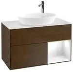 Villeroy und Boch Finion Waschtischunterschrank F901GFGN 100cm, Abdeckplatte...