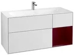 Villeroy und Boch Finion Waschtischunterschrank F070HBMT 119,6x59,1cm, Regal...