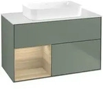 Villeroy und Boch Finion Waschtischunterschrank F651PCGM 100x60,3x50,1cm, Regal...
