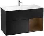 Villeroy und Boch Finion Waschtischunterschrank F040GNPD 99,6x59,1x49,8cm, Regal