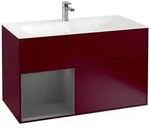 Villeroy und Boch Finion Waschtischunterschrank F030GKHB 99,6x59,1x49,8cm, Regal