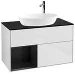 Villeroy und Boch Finion Waschtischunterschrank F892PDMT 100cm, Abdeckplatte...