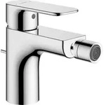Hansa HANSABASIC Bidetarmatur 55433243 Metall-Ablaufgarnitur, Ausladung 129mm,...