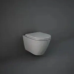 RAK Feeling WC RST23503A, sp&uuml;lrandlos wandh&auml;ngend, grau matt