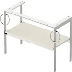 Duravit White Tulip Waschtisch-Konsole WT4547B3939 98,4 x 45 cm, Nordic Wei&szlig;