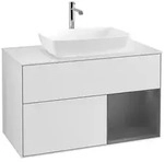 Villeroy und Boch Finion Waschtischunterschrank F781GKMT 100cm, Abdeckplatte...