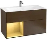 Villeroy und Boch Finion Waschtischunterschrank F030HFGN 99,6x59,1x49,8cm, Regal