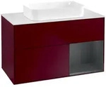 Villeroy und Boch Finion Waschtischunterschrank F661HGHB 100x60,3x50,1cm, Regal