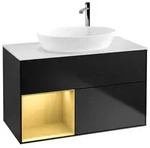 Villeroy und Boch Finion Waschtischunterschrank F891HFPD 100cm, Abdeckplatte...