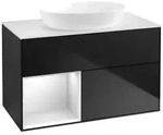 Villeroy und Boch Finion Waschtischunterschrank FA11MTPD 100cm, Abdeckplatte...