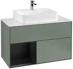 Villeroy und Boch Finion Waschtischunterschrank F111PDGM 100cm, Abdeckplatte...