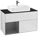 Villeroy und Boch Finion Waschtischunterschrank F362GKMT 100cm, Abdeckplatte...