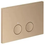 hansgrohe Axor FlushPlate Dr&uuml;ckerplatte 42531300 f&uuml;r 2-Mengen-Sp&uuml;lung,...