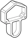 Geberit Bauschutz f&uuml;r WWC Befestigung 241522001 h&ouml;henverstellbares Element
