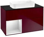 Villeroy und Boch Finion Waschtischunterschrank F652MTHB 100x60,3x50,1cm, Regal...