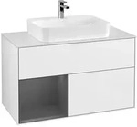 Villeroy und Boch Finion Waschtischunterschrank F361GKGF 100cm, Abdeckplatte...
