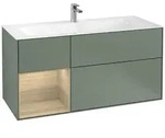 Villeroy und Boch Finion Waschtischunterschrank F060PCGM 119,6x59,1cm, Regal...
