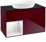 Villeroy und Boch Finion Waschtischunterschrank FA12MTHB 100cm, Abdeckplatte...