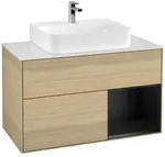 Villeroy und Boch Finion Waschtischunterschrank F121PDPC 100cm, Abdeckplatte...