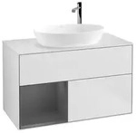 Villeroy und Boch Finion Waschtischunterschrank F891GKMT 100cm, Abdeckplatte...