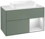 Villeroy und Boch Finion Waschtischunterschrank F661MTGM 100x60,3x50,1cm, Regal