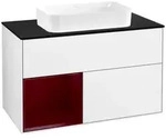 Villeroy und Boch Finion Waschtischunterschrank F652HBGF 100x60,3x50,1cm, Regal...