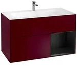 Villeroy und Boch Finion Waschtischunterschrank F040PDHB 99,6x59,1x49,8cm, Regal