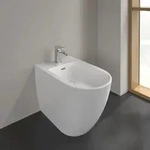 Villeroy & Boch Subway 3.0 Wand-Bidet 447100RW 37x59,5cm, 1 Hahnloch, mit...