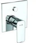 Kludi Pure&style Wannenarmatur 407590575 Unterputzarmatur, chrom