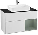Villeroy und Boch Finion Waschtischunterschrank F372GMMT 100cm, Abdeckplatte...